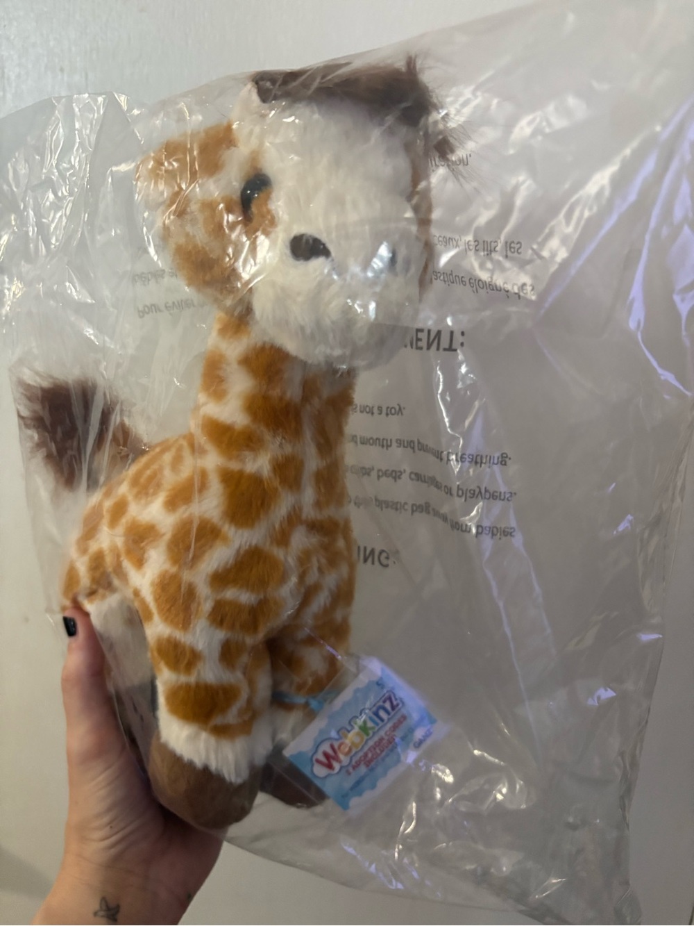 NWT GANZ Webkinz Northern Giraffe